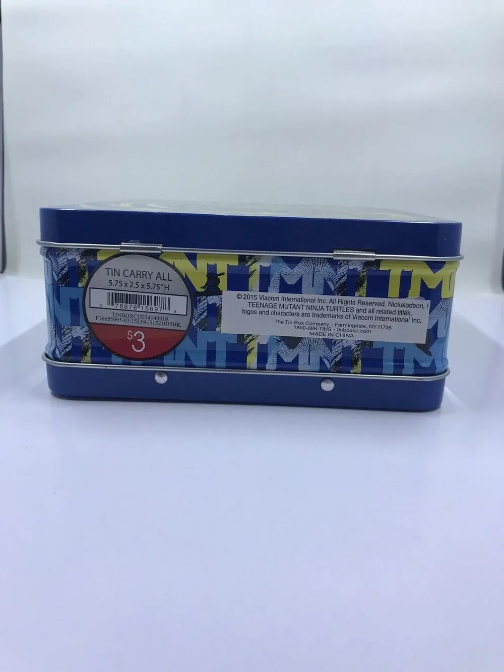 Teenage Mutant Ninja Turtles TMNT Sewer Surfin Superdudes Metal Lunchbox